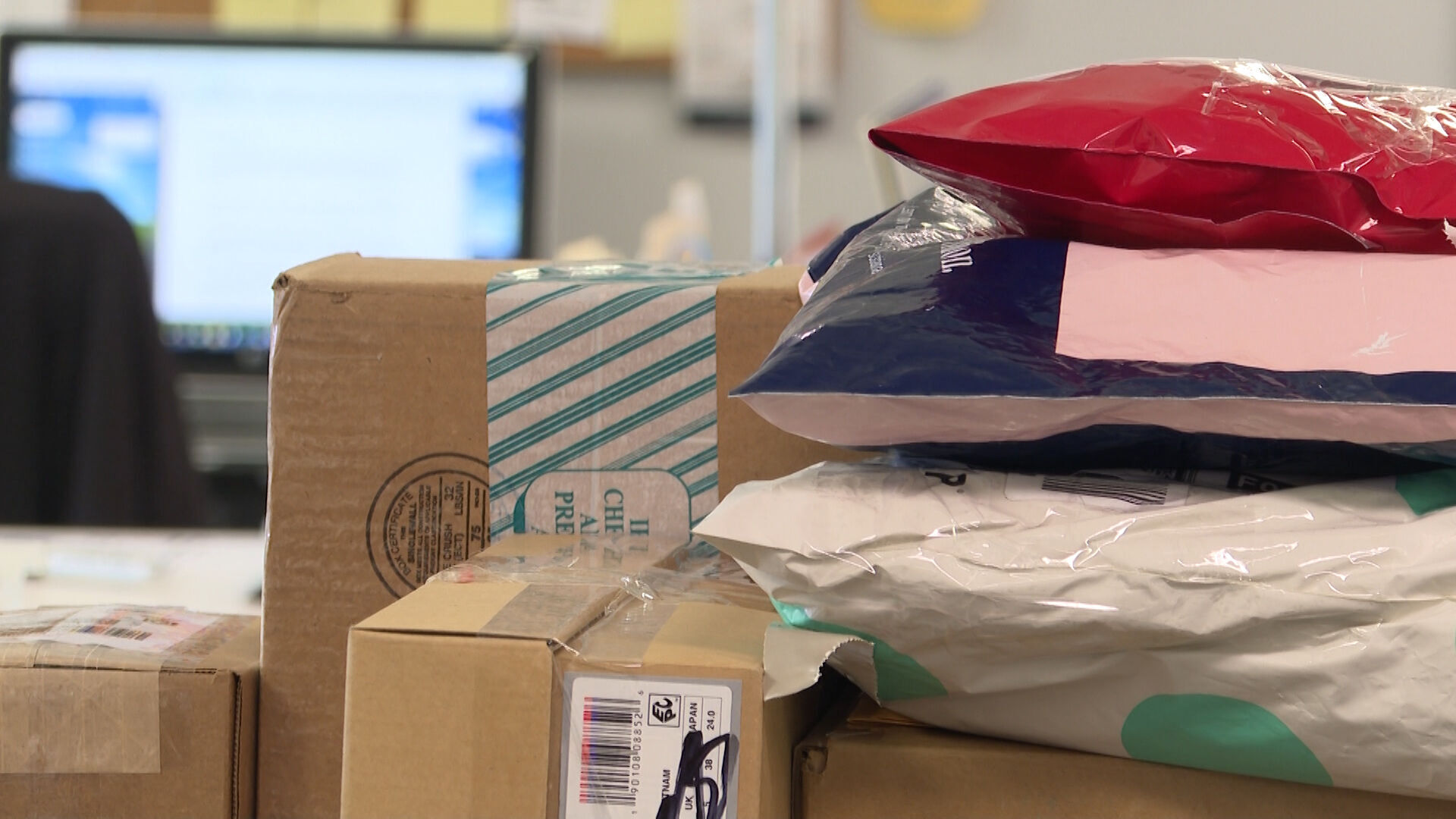 Packages ready to be shipped